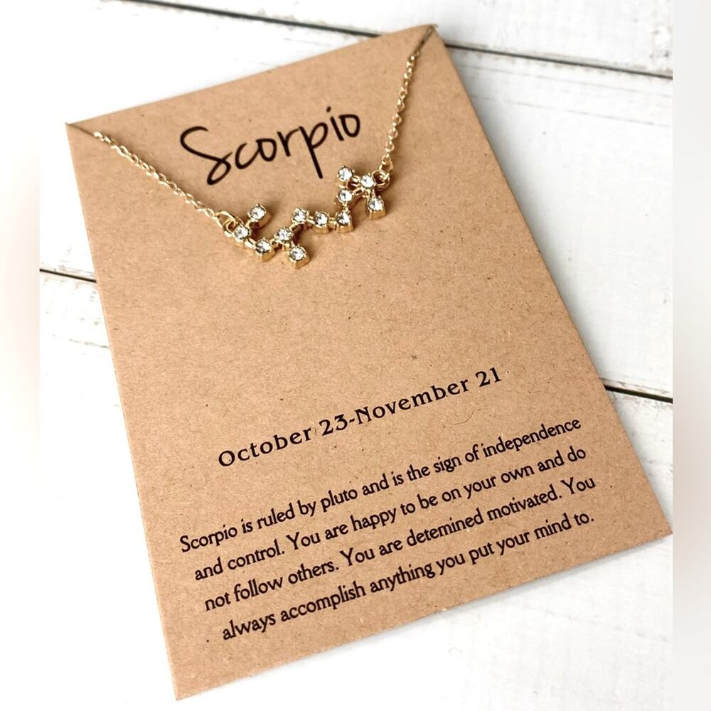 Constellation Zodiac Bracelet/Anklet -Scorpio New